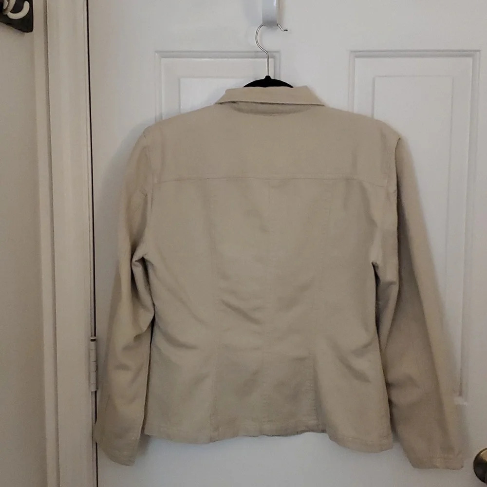 Rafaella Womens Zipper Up Jacket - Picture 4 of 9